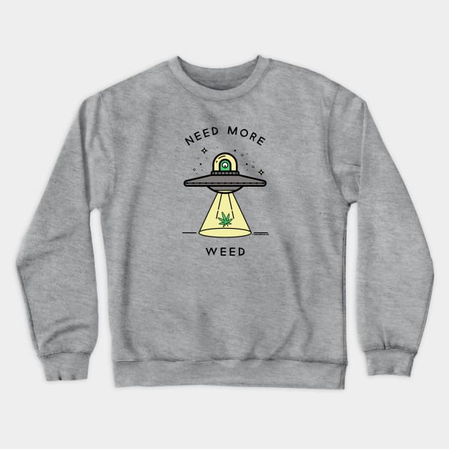 Weed Crewneck Sweatshirt by weedtshirts